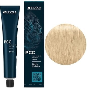 Фото Indola PCC Permanent Colour Creme Natural 10.0 Ультрасветлый блонд