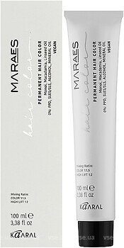 Фото Kaaral Maraes Vegan Permanent Hair Color 6.3 Темный золотистый блондин