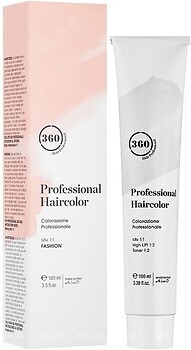 Фото 360 Hair Professional Haircolor 10.29 Платиновый блондин фиолетовый сандре