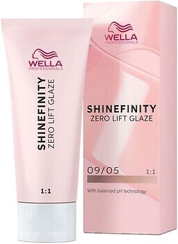 Фото Wella Professionals Shinefinity Zero Lift Glaze 09/07 очень светлый блондин натуральный коричневый (бежевый песок)