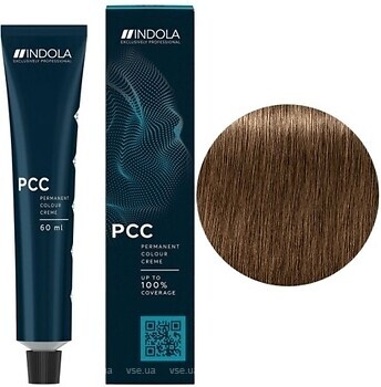 Фото Indola PCC Permanent Colour Creme Natural 6.03 Русый натуральный золотистый