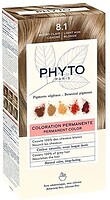 Фото Phyto Phytocolor Coloration Permanente 8.1 светло-русый пепельный