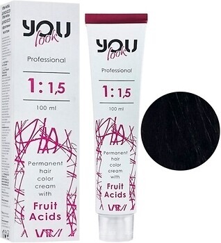 Фото You Look Professional Hair Colouring Cream 5.1 Светлый пепельный шатен