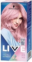 Фото Schwarzkopf Live Pretty Pastels P123 Rose Gold розовое золото