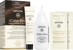 Фото Apivita My Color Elixir 6.0 Dark Blonde темно-русый