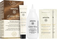 Фото Apivita My Color Elixir 8.3 Light Blonde Gold светло-русый золотой