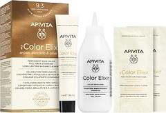 Фото Apivita My Color Elixir 9.3 Very Light Blonde Gold очень светлый блондин золотой