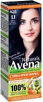 Фото Acme Color Avena Naturals Permanent Cream Color 1.1 сине-черный