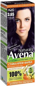 Фото Acme Color Avena Naturals Permanent Cream Color 3.65 баклажановый