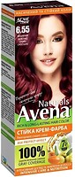 Фото Acme Color Avena Naturals Permanent Cream Color 6.55 вишневый шоколад