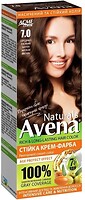 Фото Acme Color Avena Naturals Permanent Cream Color 7.0 средне-русый шатен