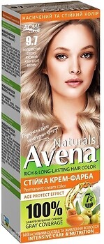 Фото Acme Color Avena Naturals Permanent Cream Color 9.7 пепельный светло-русый