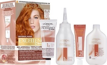 Фото L'Oreal Paris Excellence Universal Nudes 8UR светло-медный