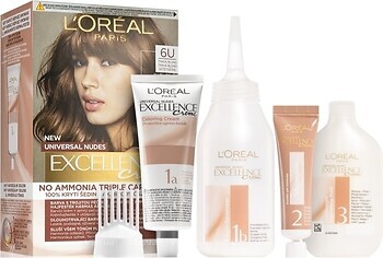 Фото L'Oreal Paris Excellence Universal Nudes 6U светло-каштановый