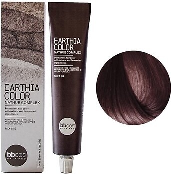 Фото BBcos Earthia Color Nathue Complex 6/5 Mahogany Dark Blond красное дерево темно-русый