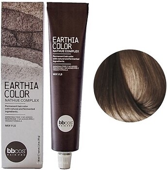 Фото BBcos Earthia Color Nathue Complex 8/17 Coal Light Blond угольно-коричневый светло-русый