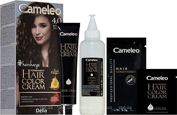 Фото Delia Cosmetics Cameleo Omega 4.0 Medium Brown средне-коричневый