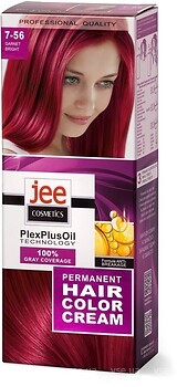 Фото Jee Cosmetics 7-56 яркий гранат