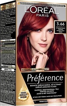 Фото L'Oreal Paris Recital Preference 3.66 насыщенный темно-красный