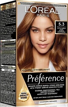 Фото L'Oreal Paris Recital Preference 5.3 светло-золотисто-коричневый