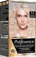 Фото L'Oreal Paris Recital Preference 9.2 очень светлый переливающийся блондин