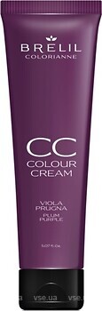 Фото Brelil Professional CC Colour Cream Plum Purple сливовый фиолетовый