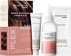 Фото Revolution Haircare Plex Bond Restore Kit Iced Chocolate шоколад со льдом