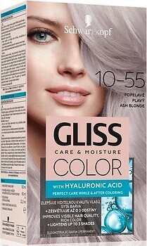 Фото Schwarzkopf Gliss Color 10-55 Ash Blond пепельно-русый