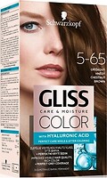 Фото Schwarzkopf Gliss Color 5-65 Chestnut Brown каштановый коричневый