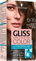 Фото Schwarzkopf Gliss Color 6-16 Cool Pearly Brown холодный перламутровый коричневый