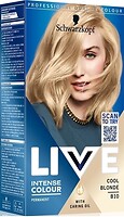 Фото Schwarzkopf Live Intense Colour B10 Cool Blonde крутая блондинка