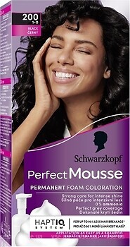 Фото Schwarzkopf Perfect Mousse 200 Black черный