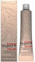 Фото Trend Toujours Color Professional Hair Color 1.10 сине-черный