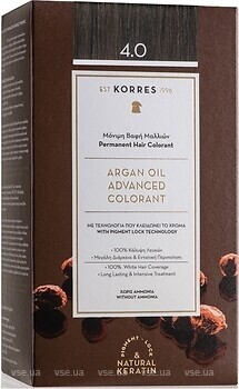 Фото Korres Argan Oil 4.0 Brown коричневый