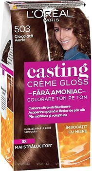 Фото L'Oreal Paris Casting Creme Gloss 503 шоколадная глазурь