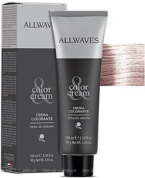 Фото Allwaves Color Cream 1007 Super Light Pink Blonde супер светло-розовый блондин