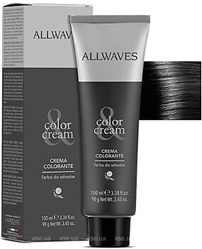 Фото Allwaves Color Cream 1.0 Black черный