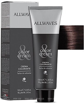 Фото Allwaves Color Cream 4.36 Chestnut каштан