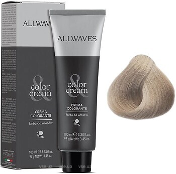 Фото Allwaves Color Cream T2 Platinum Pearl платиновый жемчуг