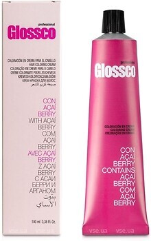 Фото Glossco Professional Colouring Cream 10.12 Extra Light Irised Ash Blonde очень светлый пепельный блондин радужный