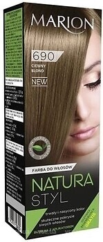 Фото Marion Natura Styl Hair Dye 690 Dark Blonde темно-русый