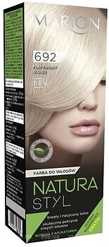 Фото Marion Natura Styl Hair Dye 692 Platinum Blonde платиновый блондин