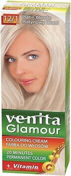 Фото Venita Glamour Colouring Cream 12/1 Platin Blonde платиновый блондин