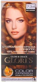 Фото Gloris 7.34 кофе с молоком