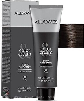 Фото Allwaves Color Cream 6.06 Warm Dark Blond теплый темно-русый