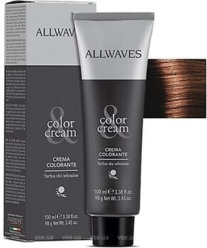 Фото Allwaves Color Cream 6.4 Copper Dark Blond медый темно-русый