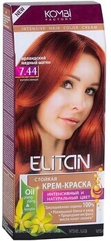 Фото Элитан Intensive Hair Color 7.44 ирландский медный шатен