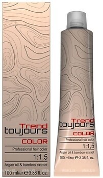 Фото Trend Toujours Color Professional Hair Color 1 черный