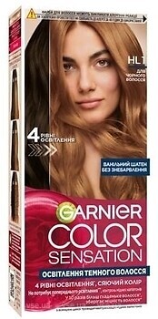 Фото Garnier Color Sensation HL1 ванильный шатен
