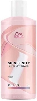 Фото Wella Professionals Shinefinity Zero Lift Glaze 00/00 хрустальная глазурь 500 мл